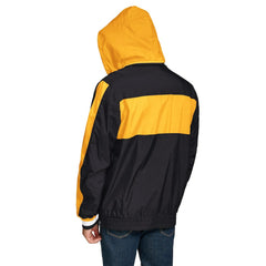 Pittsburgh Steelers Tommy Hilfiger Gael Lightweight Half-Zip Hoodie Jacket - Black - NFL