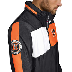 Cincinnati Bengals Tommy Hilfiger Gael Lightweight Half-Zip Pullover Hoodie Jacket - Black - NFL
