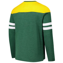 Green Bay Packers G-III Sports by Carl Banks Adaptive Hail Mary Long Sleeve T-Shirt - Green/Gold - NFL