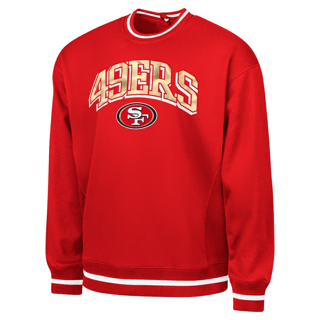 San Francisco 49ers G-III Sports by Carl Banks Adaptive Blocker Fleece Pullover Sweatshirt - Scarlet - NFL
