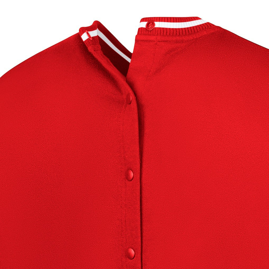 San Francisco 49ers G-III Sports by Carl Banks Adaptive Blocker Fleece Pullover Sweatshirt - Scarlet - NFL