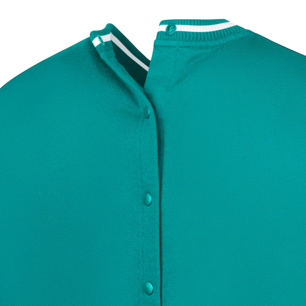 Miami Dolphins G-III Sports by Carl Banks Adaptive Blocker Fleece Pullover Sweatshirt - Aqua - NFL