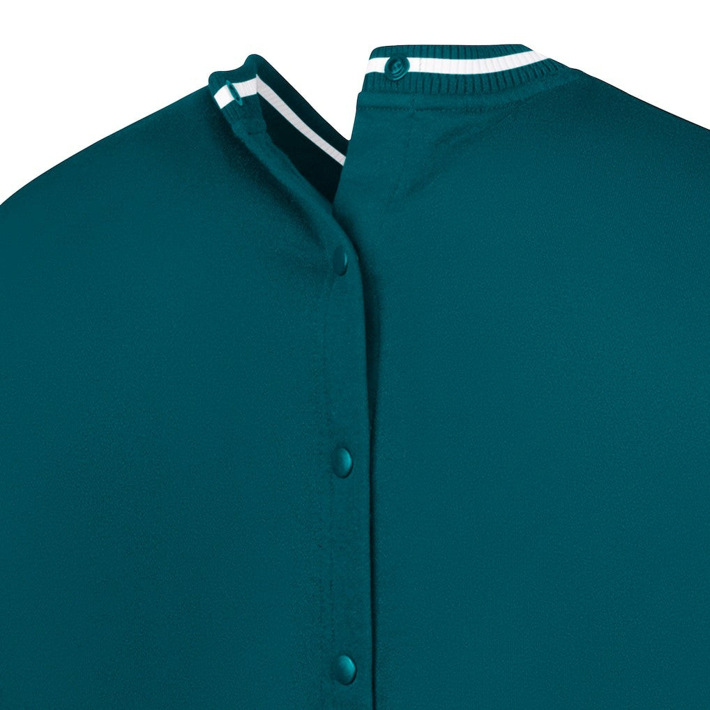 Philadelphia Eagles G-III Sports by Carl Banks Adaptive Blocker Fleece Pullover Sweatshirt - Midnight Green - NFL