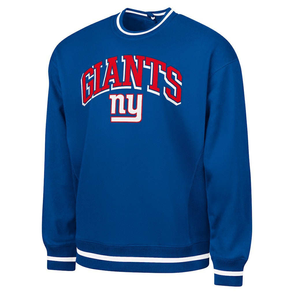 New York Giants G-III Sports by Carl Banks Adaptive Blocker Fleece Pullover Sweatshirt - Royal - NFL