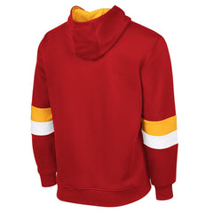 Kansas City Chiefs G-III Sports by Carl Banks Adaptive Faceoff Pullover Hoodie - Red/Gold - NFL