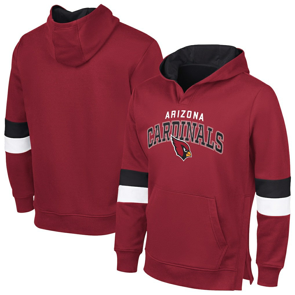 Arizona Cardinals G-III Sports by Carl Banks Adaptive Faceoff Pullover Hoodie - Cardinal/Black - NFL