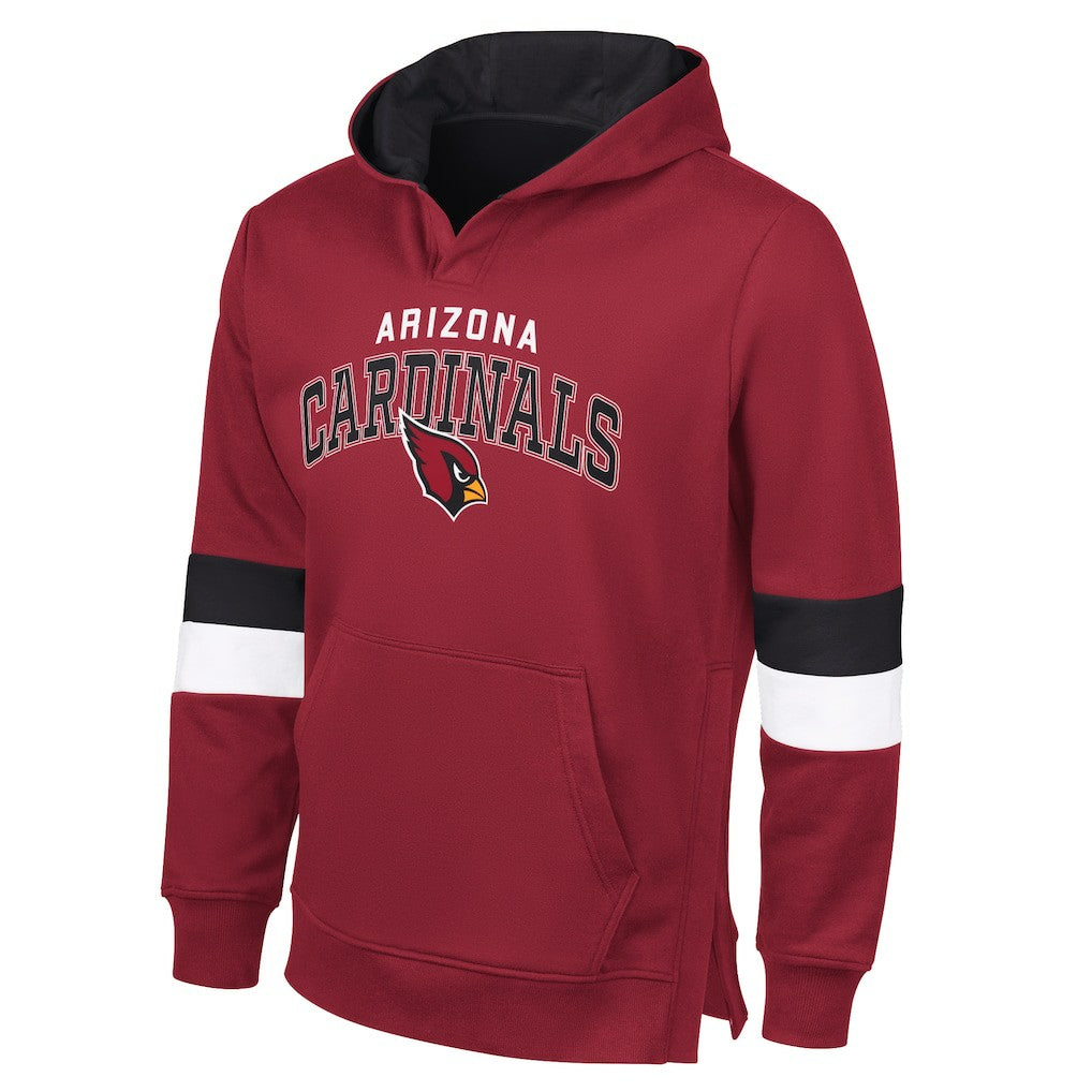 Arizona Cardinals G-III Sports by Carl Banks Adaptive Faceoff Pullover Hoodie - Cardinal/Black - NFL