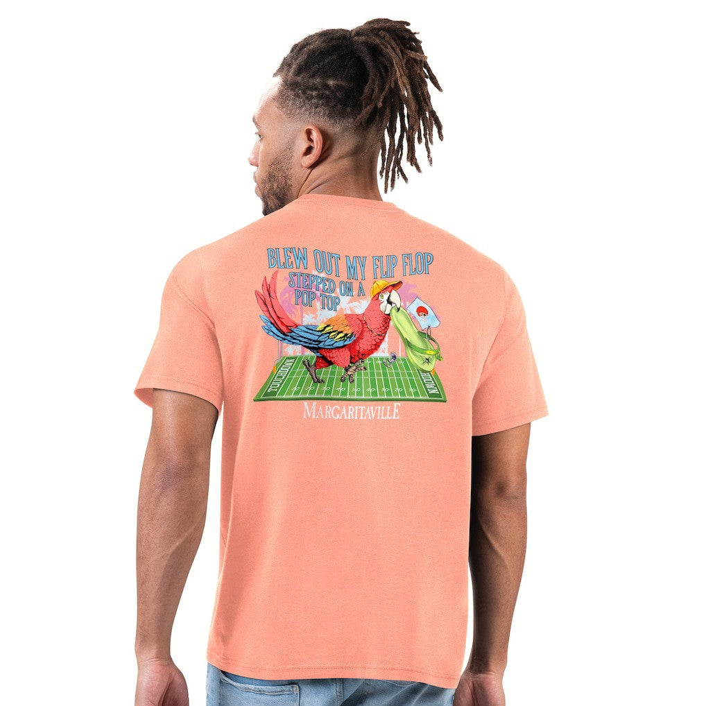 Cleveland Browns Margaritaville Flip Flop T-Shirt - Orange - NFL