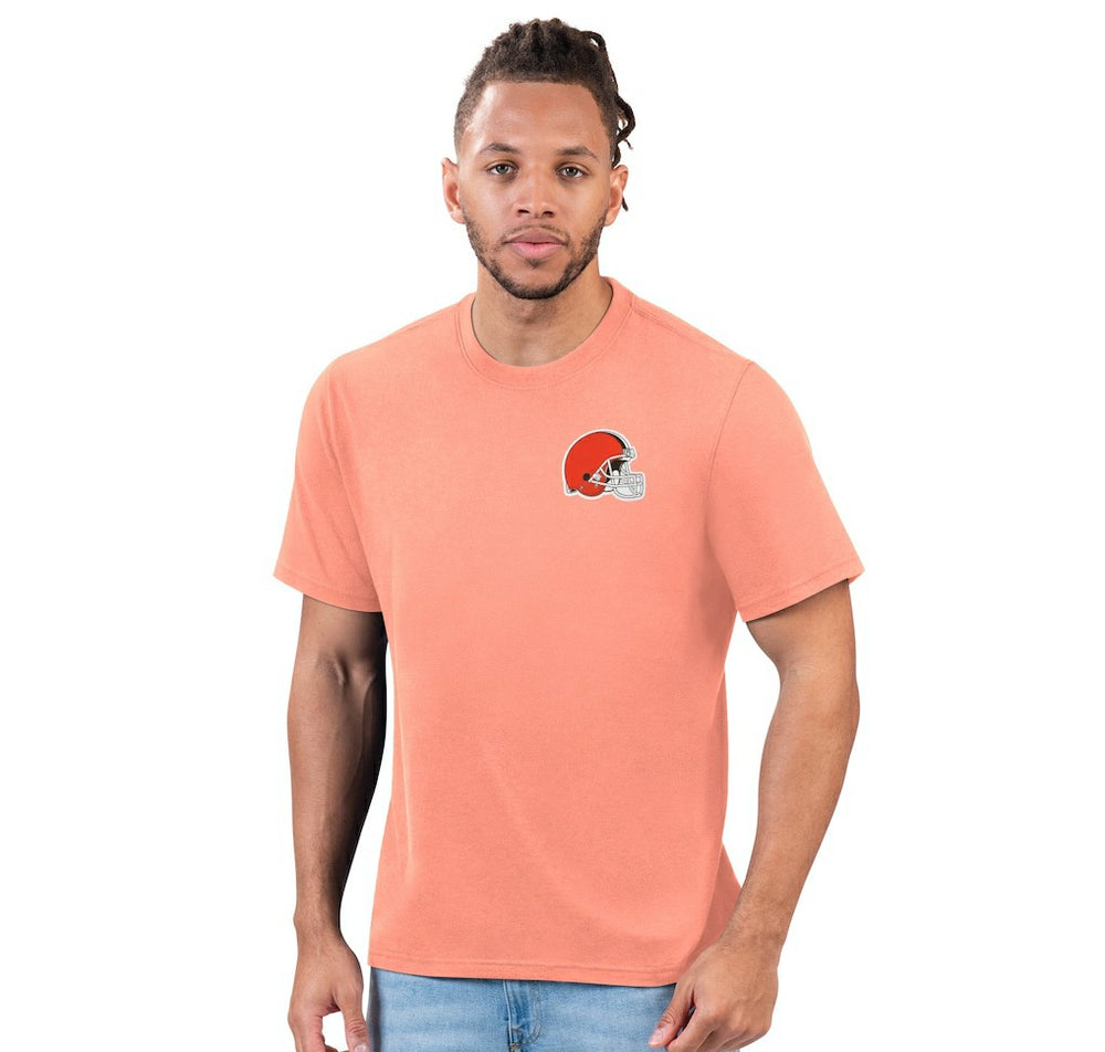 Cleveland Browns Margaritaville Flip Flop T-Shirt - Orange - NFL