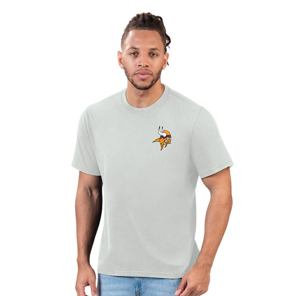 Minnesota Vikings Margaritaville Time Flies T-Shirt - Gray - NFL