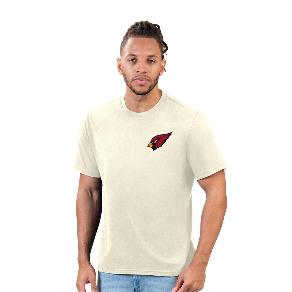 Arizona Cardinals Margaritaville Time Flies T-Shirt - Cream - NFL