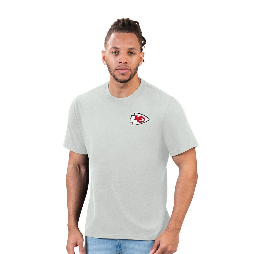 Kansas City Chiefs Margaritaville Time Flies T-Shirt - Gray - NFL