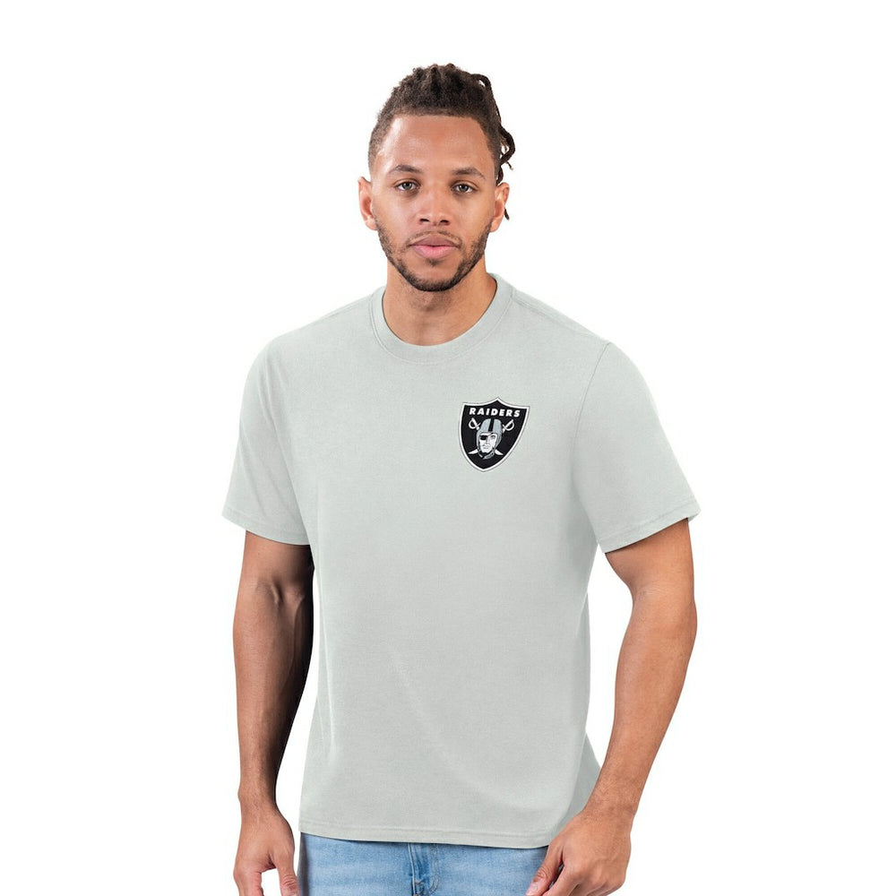 Las Vegas Raiders Margaritaville Time Flies T-Shirt - Gray - NFL