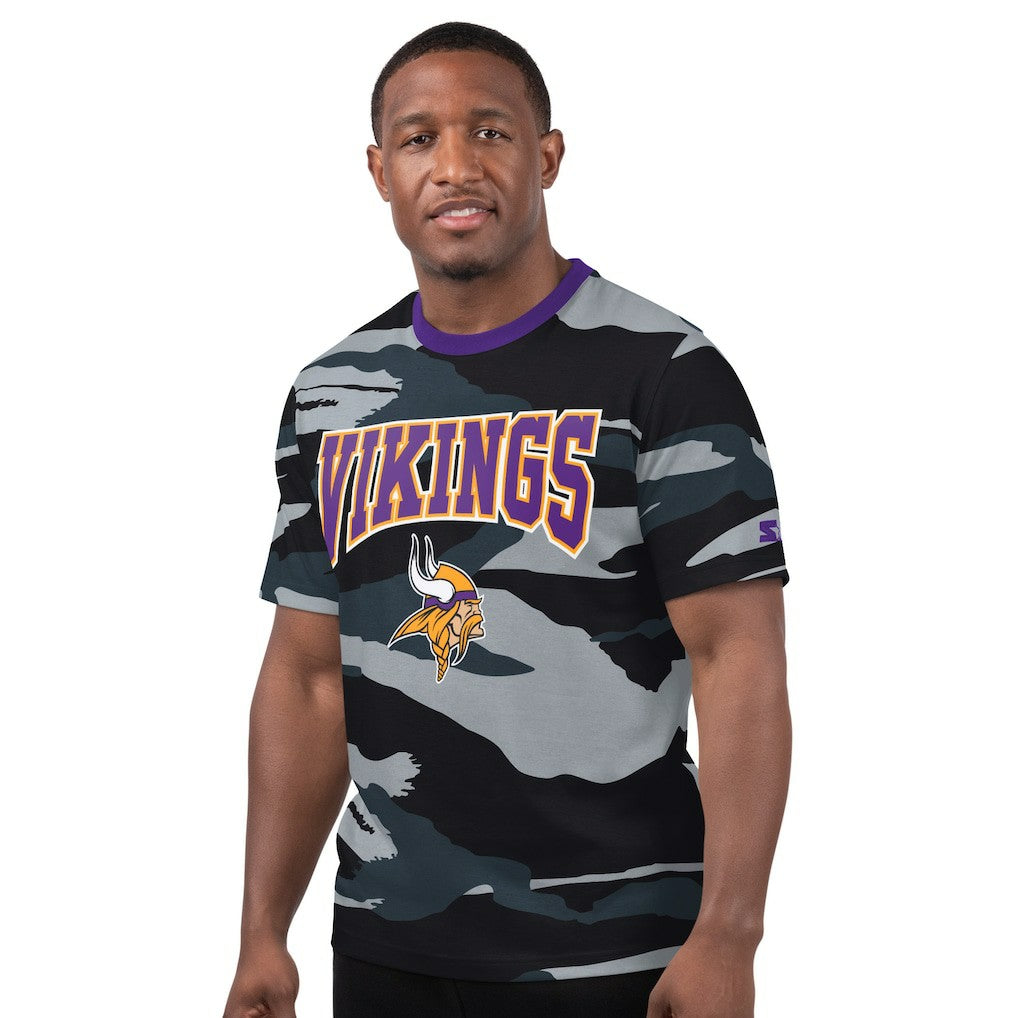 Minnesota Vikings Starter Thursday Night Gridiron T-Shirt - Gray - NFL