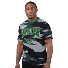 Philadelphia Eagles Starter Thursday Night Gridiron Classics Vintage Logo T-Shirt - Camo/Gray - NFL