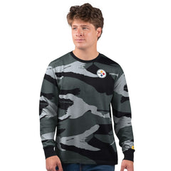Pittsburgh Steelers Starter Thursday Night Gridiron Long Sleeve T-Shirt- Gray - NFL