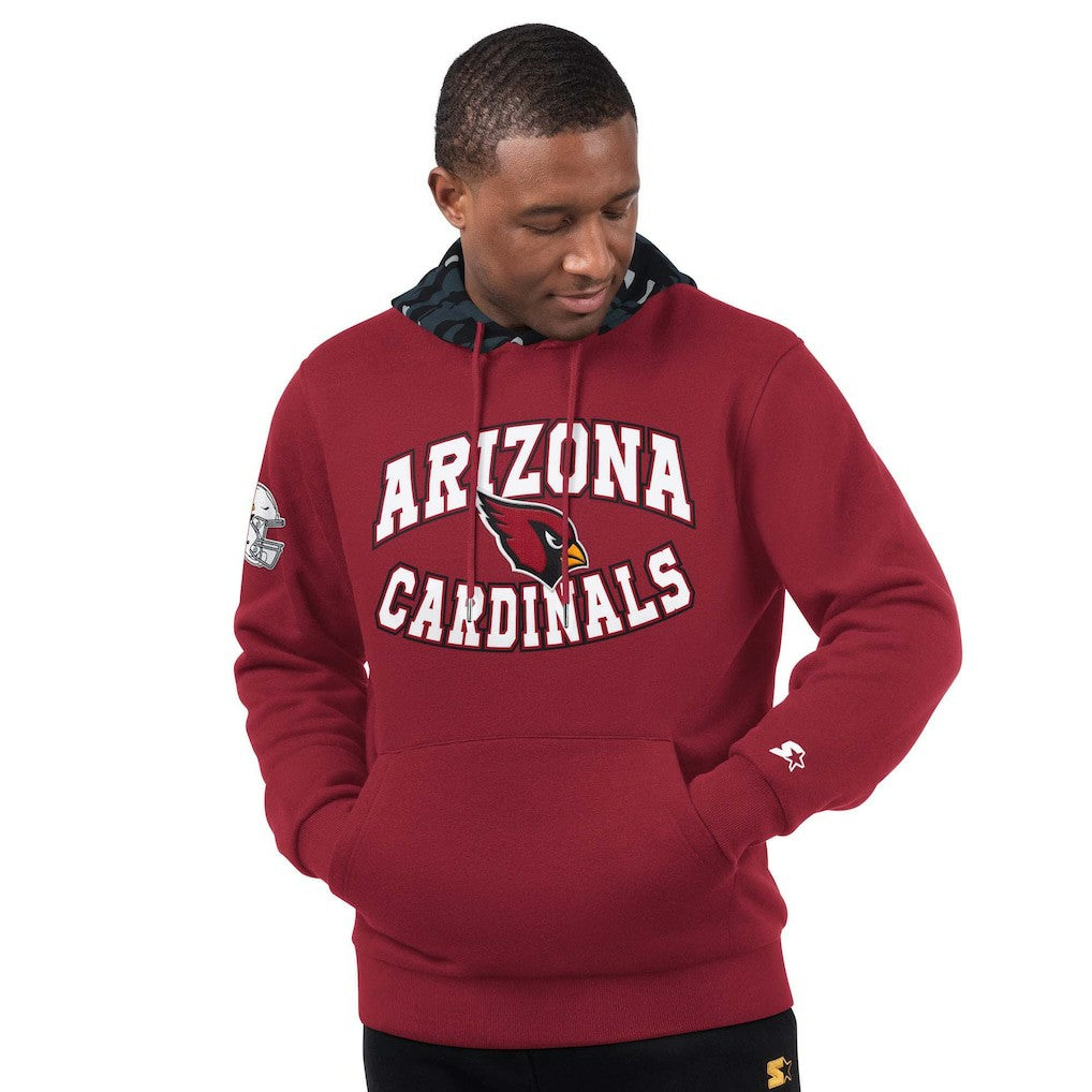 Arizona Cardinals Starter Thursday Night Gridiron Pullover Hoodie - Cardinal - NFL