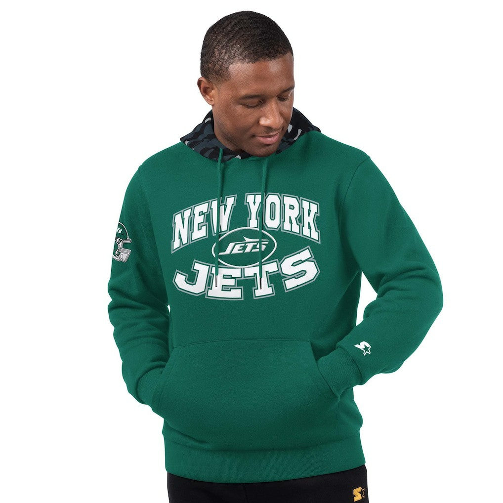 New York Jets Starter Thursday Night Gridiron Pullover Hoodie - Green - NFL