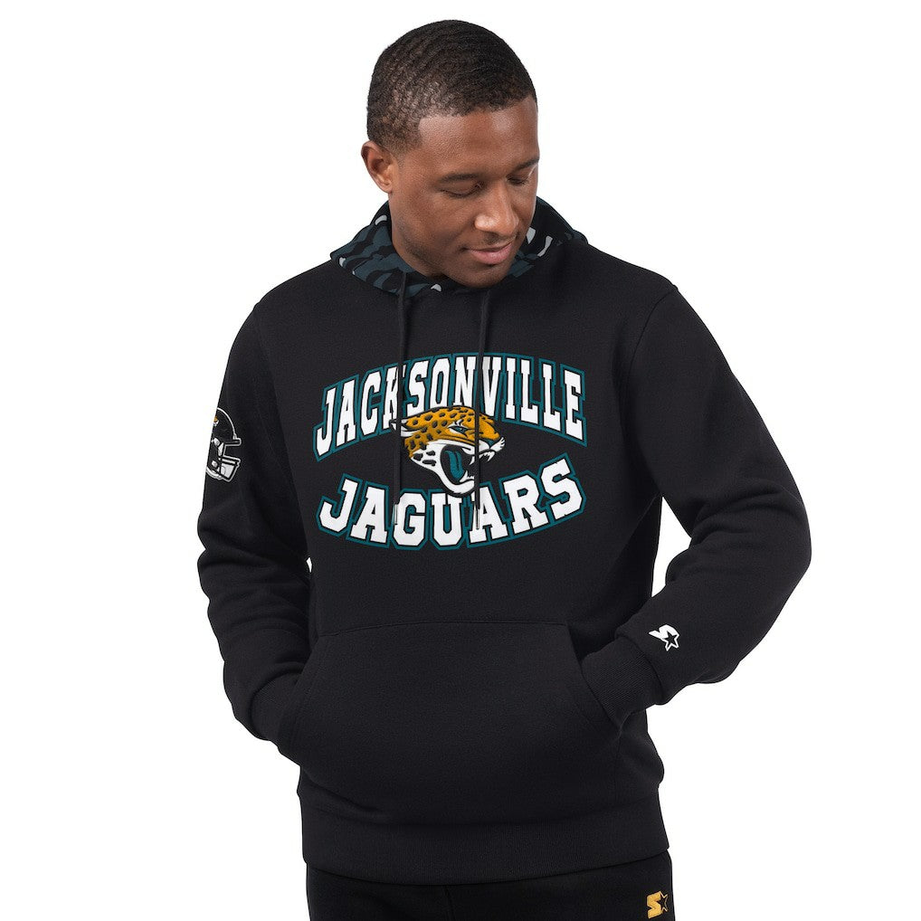 Jacksonville Jaguars Starter Thursday Night Gridiron Pullover Hoodie - Black - NFL