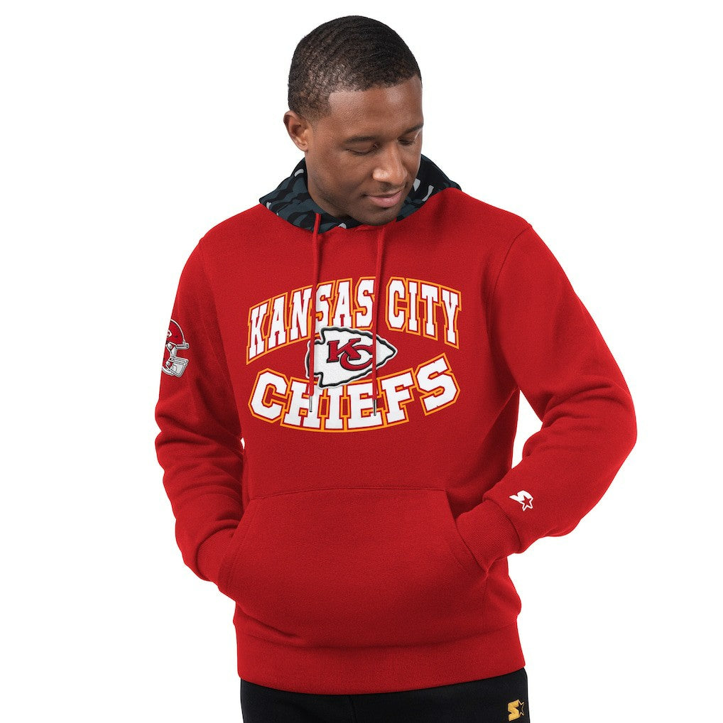 Kansas City Chiefs Starter Thursday Night Gridiron Pullover Hoodie - Red - NFL