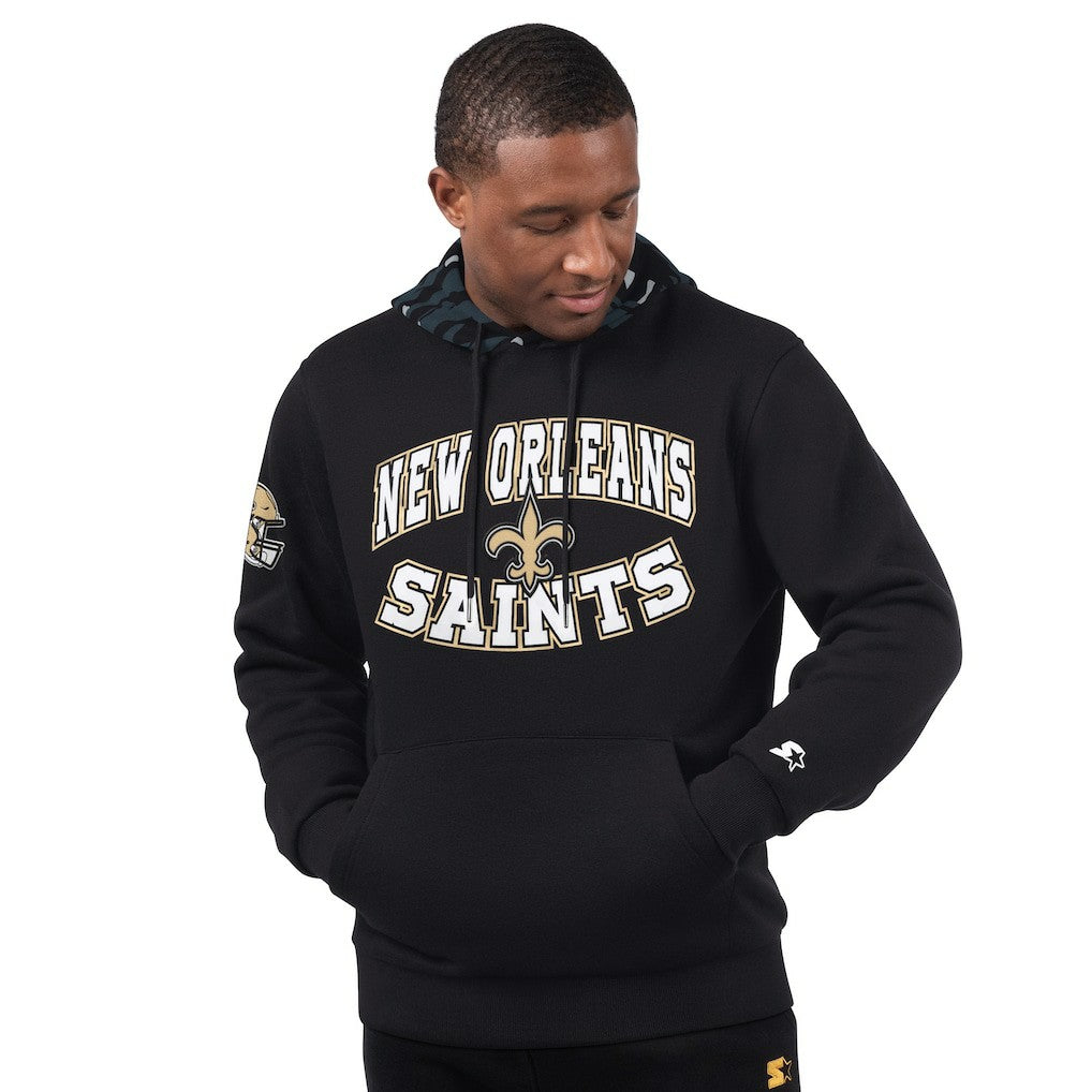New Orleans Saints Starter Thursday Night Gridiron Pullover Hoodie - Black - NFL