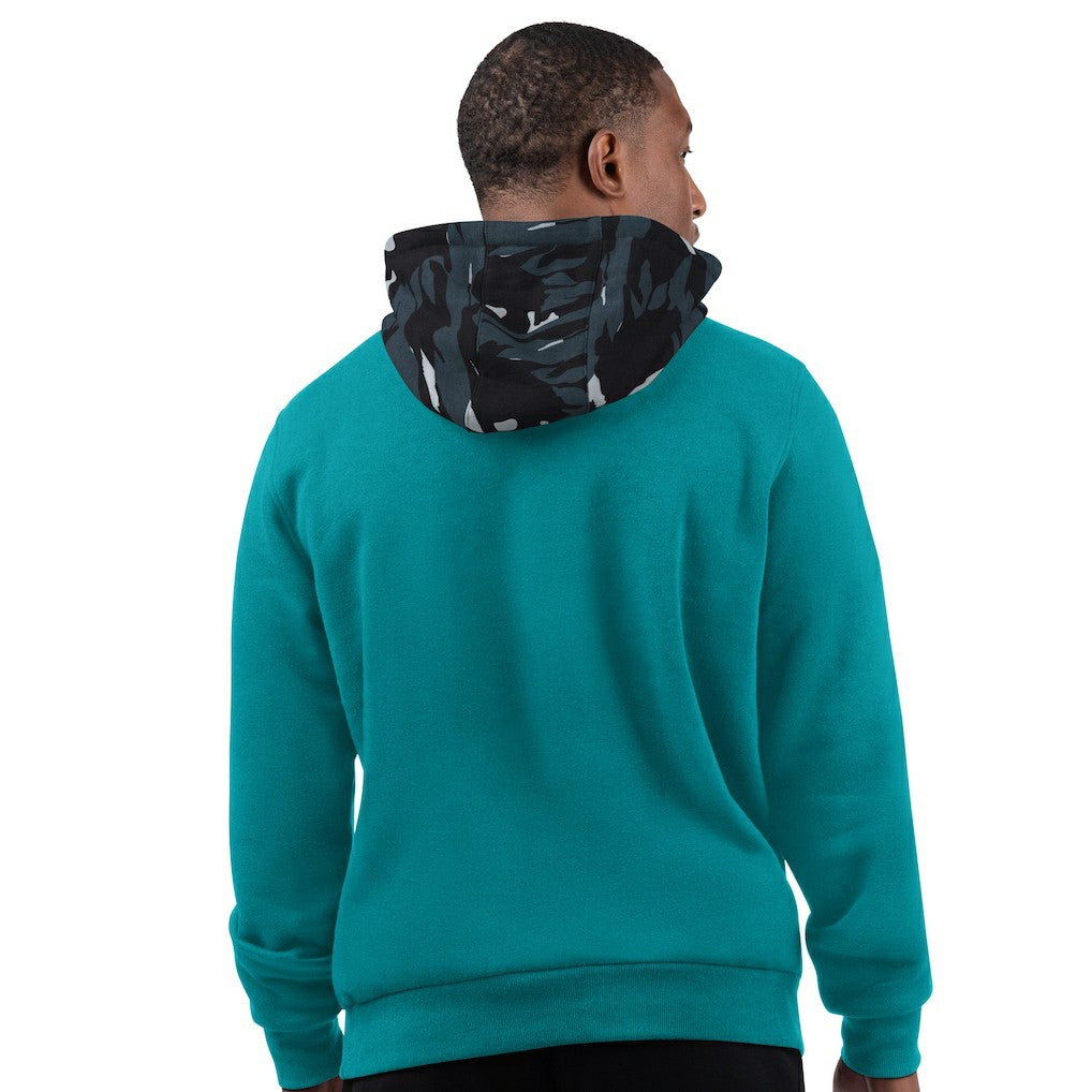 Miami Dolphins Starter Thursday Night Gridiron Vintage Logo Pullover Hoodie - Aqua - NFL