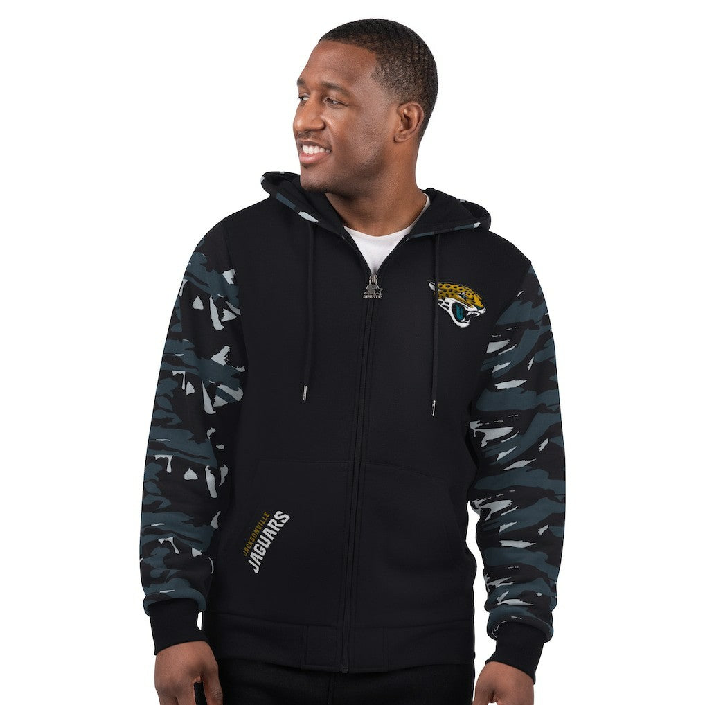 Jacksonville Jaguars Starter Thursday Night Gridiron Full-Zip Hoodie - Black - NFL