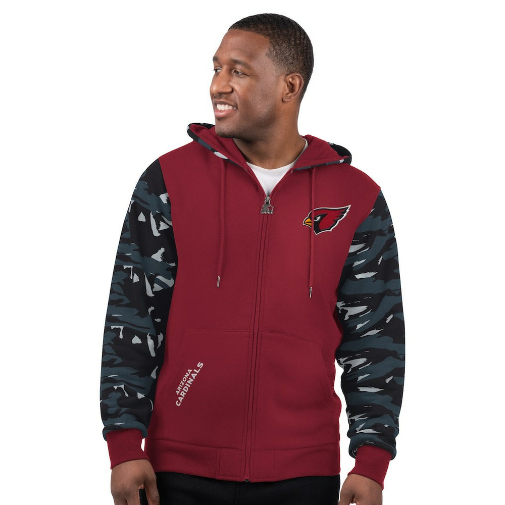 Arizona Cardinals Starter Thursday Night Gridiron Full-Zip Hoodie - Cardinal - NFL