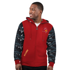 Tampa Bay Buccaneers Starter Thursday Night Gridiron Vintage Logo Full-Zip Hoodie - Red - NFL