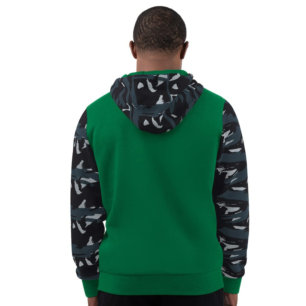 Philadelphia Eagles Starter Thursday Night Gridiron Vintage Logo Full-Zip Hoodie - Kelly Green - NFL