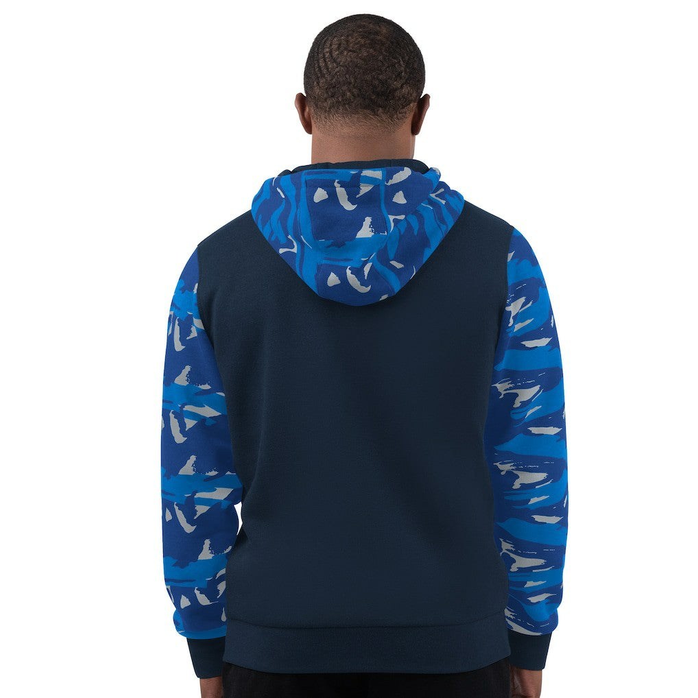 Seattle Seahawks Starter Thursday Night Gridiron Vintage Logo Full-Zip Hoodie - Navy - NFL