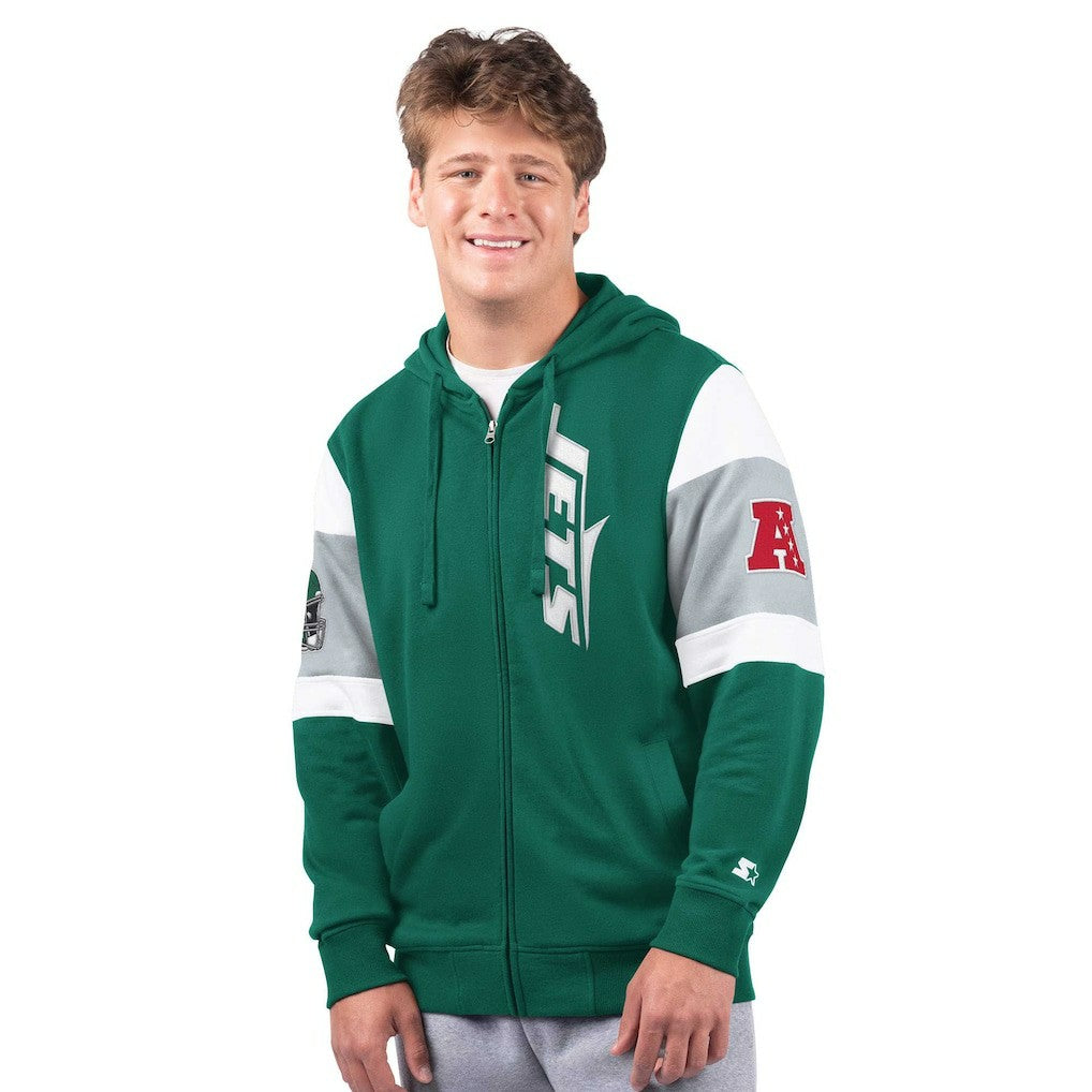 New York Jets Starter Extreme Full-Zip Hoodie - Green - NFL