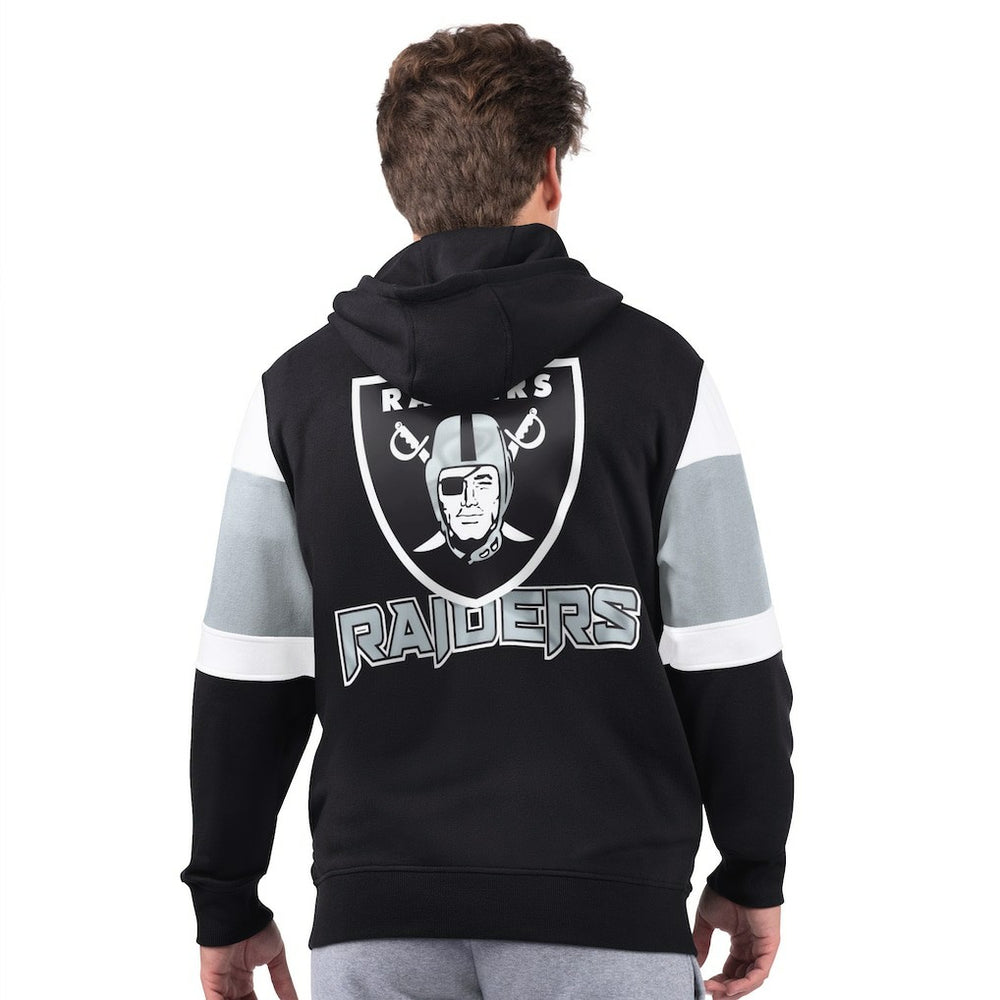 Las Vegas Raiders Starter Extreme Full-Zip Hoodie - Black - NFL