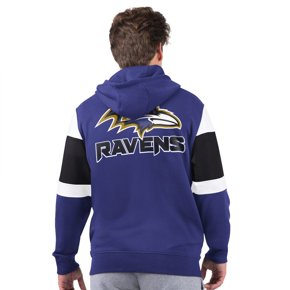 Baltimore Ravens Starter Extreme Full-Zip Hoodie - Purple - NFL