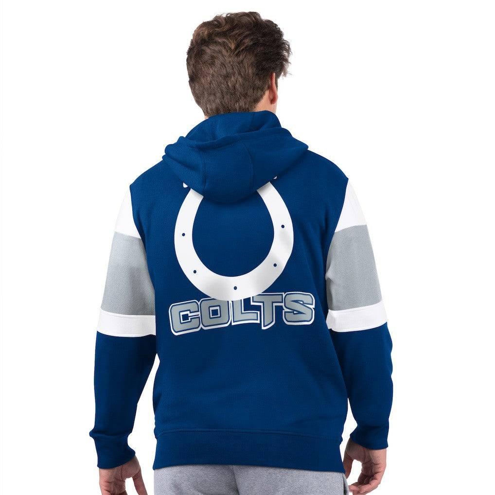 Indianapolis Colts Starter Extreme Full-Zip Hoodie - Royal - NFL