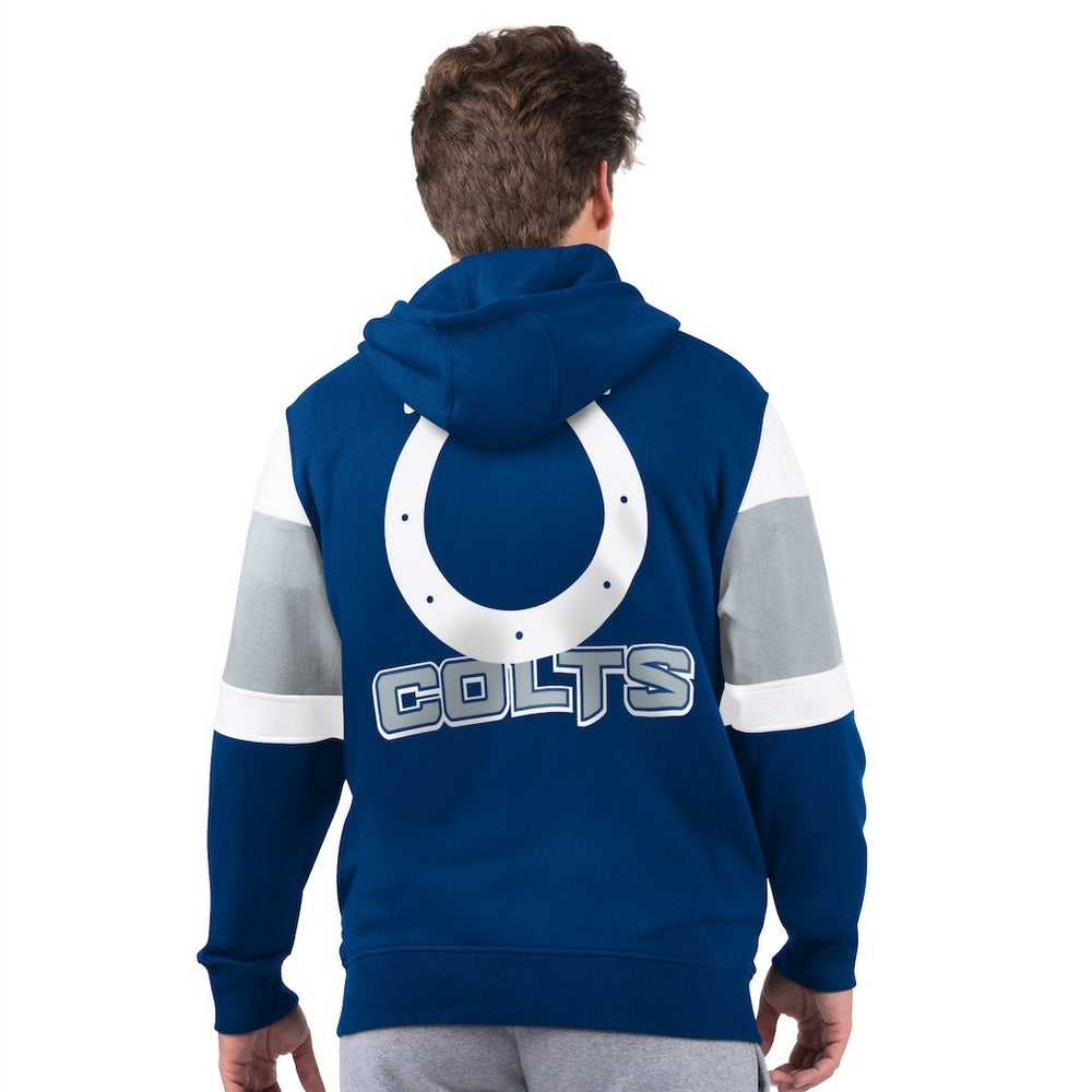Indianapolis Colts Starter Extreme Full-Zip Hoodie - Royal - NFL