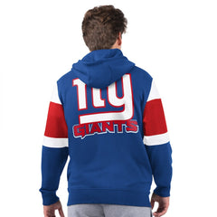 New York Giants Starter Extreme Full-Zip Hoodie - Royal - NFL