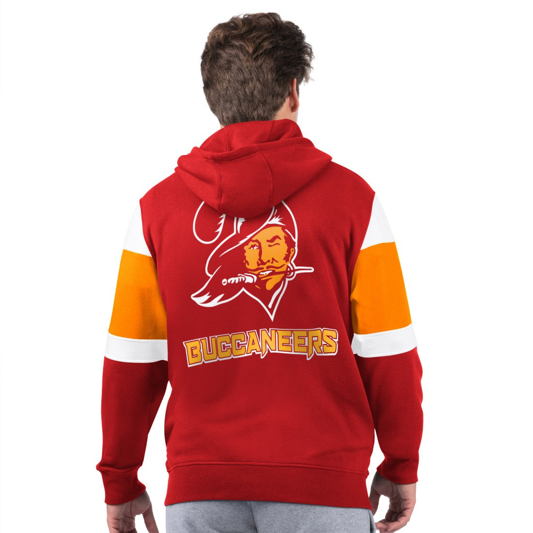 Tampa Bay Buccaneers Starter Extreme Vintage Logo Full-Zip Hoodie - Red - NFL