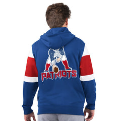 New England Patriots Starter Extreme Vintage Logo Full-Zip Hoodie - Navy - NFL