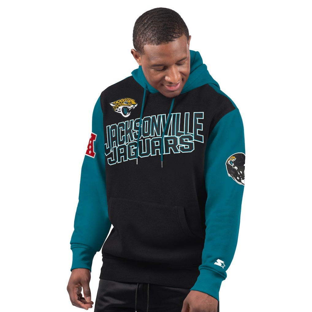Jacksonville Jaguars Starter Extreme Pullover Hoodie - Black - NFL