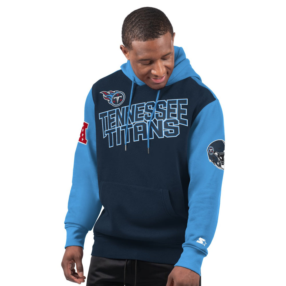 Tennessee Titans Starter Extreme Pullover Hoodie - Navy - NFL