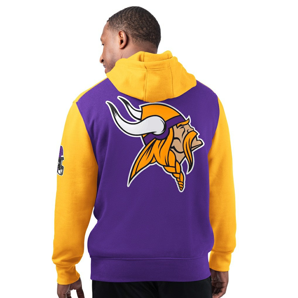 Minnesota Vikings Starter Extreme Pullover Hoodie - Purple - NFL