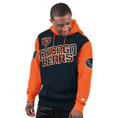 Chicago Bears Starter Extreme Pullover Hoodie - Navy - NFL