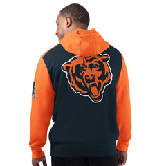 Chicago Bears Starter Extreme Pullover Hoodie - Navy - NFL