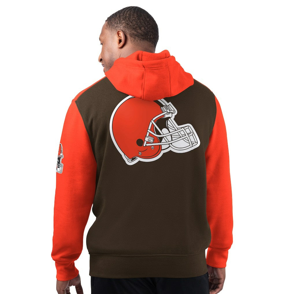 Cleveland Browns Starter Extreme Pullover Hoodie - Brown - NFL