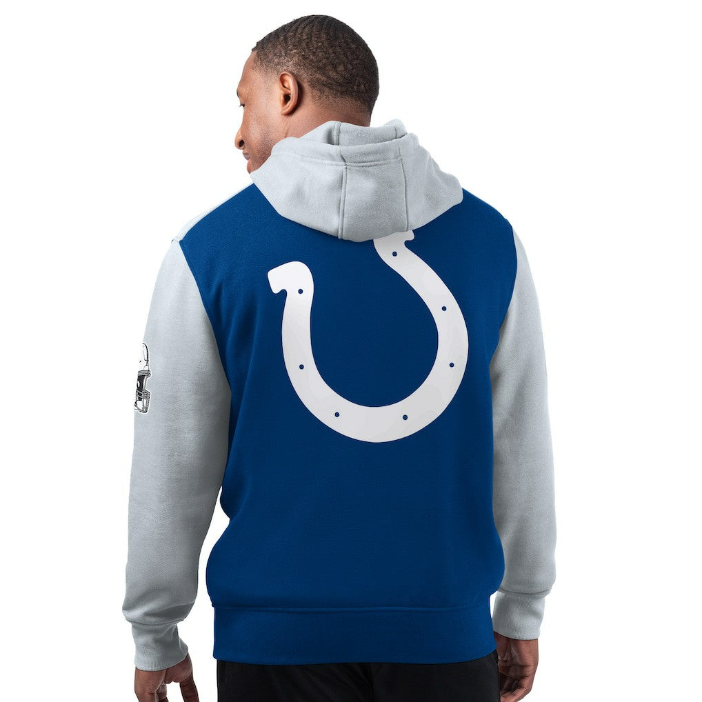 Indianapolis Colts Starter Extreme Pullover Hoodie - Royal - NFL