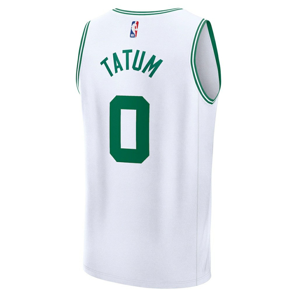 Fanatics Jayson Tatum Boston Celtics Fast Break Replica Player Jersey Association Edition White