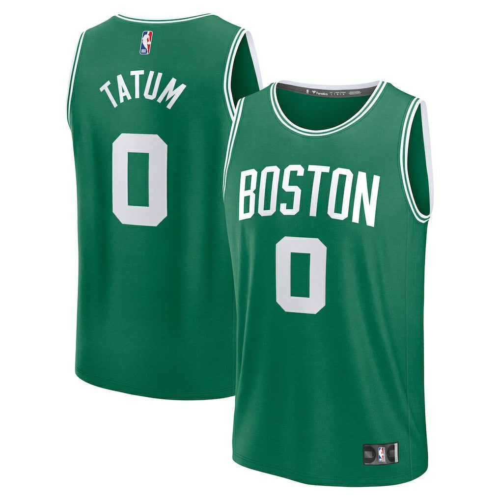 Fanatics Jayson Tatum Boston Celtics Youth Fast Break Replica Player Jersey Icon Edition Kelly Green