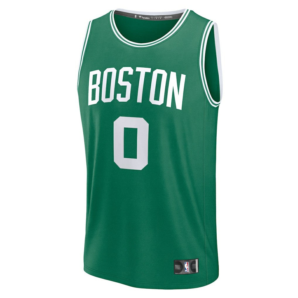Fanatics Jayson Tatum Boston Celtics Youth Fast Break Replica Player Jersey Icon Edition Kelly Green