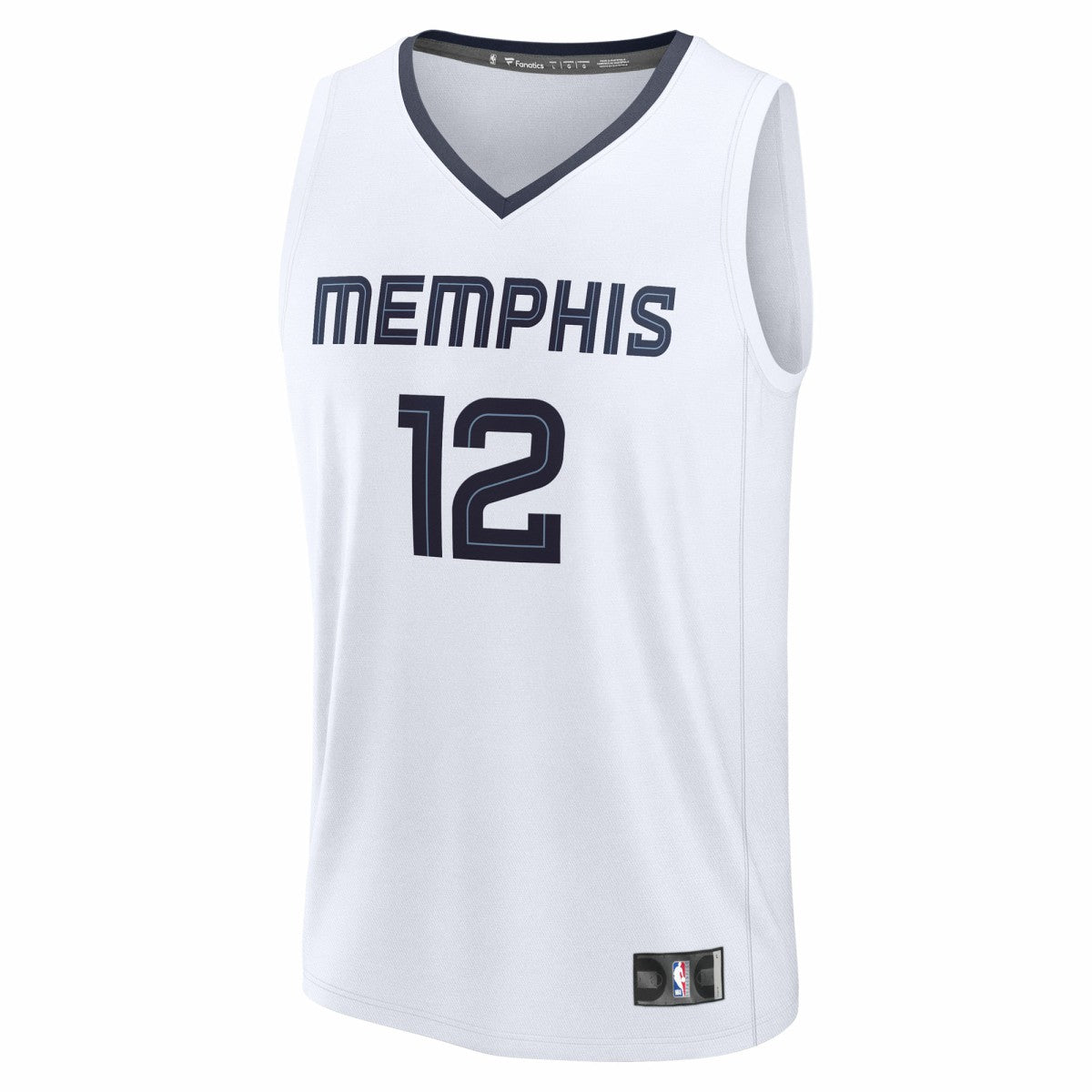 Fanatics Ja Morant Memphis Grizzlies Fast Break Replica Player Jersey Association Edition White